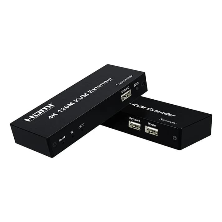 EXTENDER HDMI 120M KVM 4K