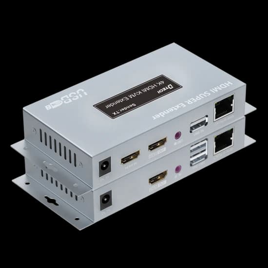 EXTENDER HDMI 60M KVM 4K